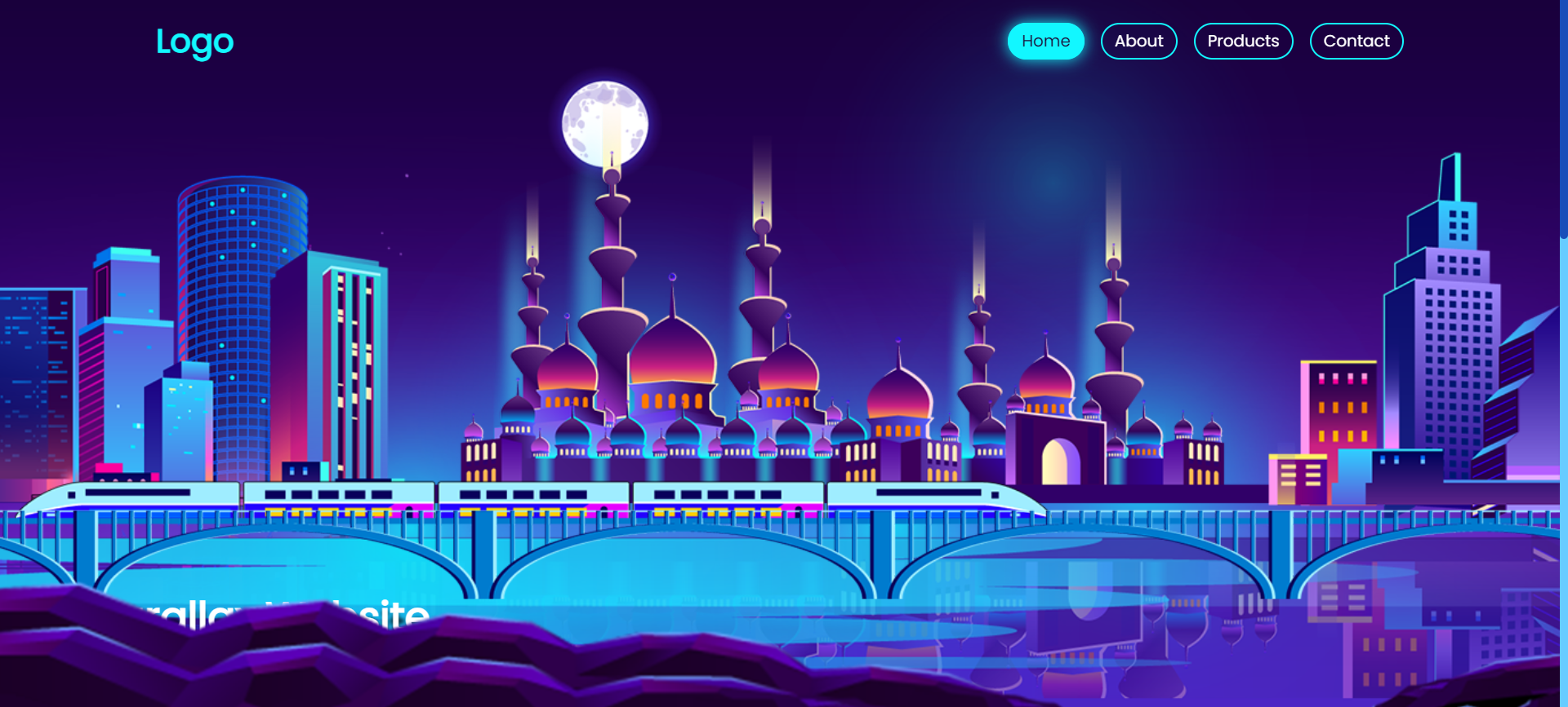 city parallax