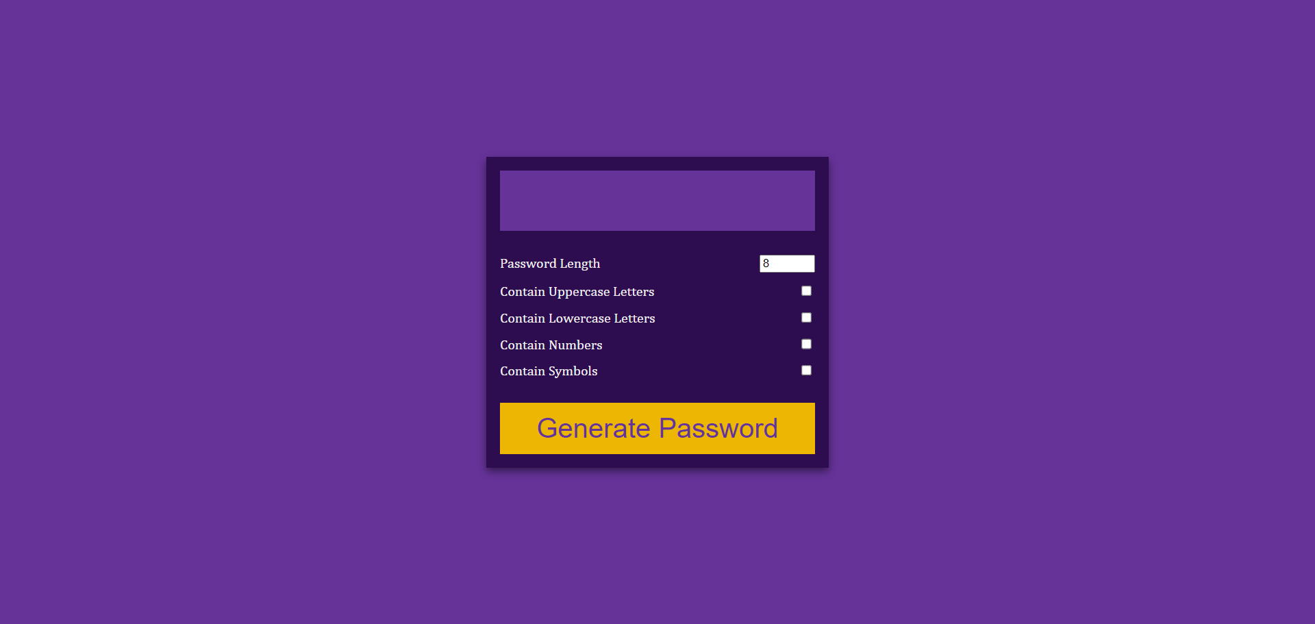 password-generator